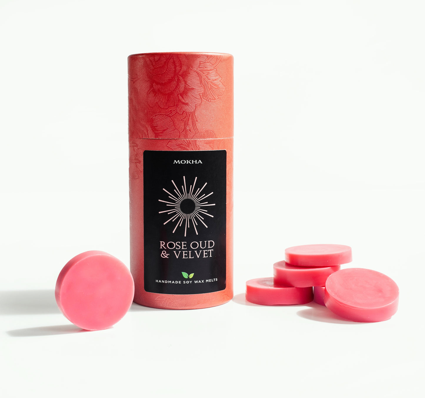 NEW- 6 Handmade Wax Melts- Velvet Rose & Oud - 60g Box | Natural Soy Wax