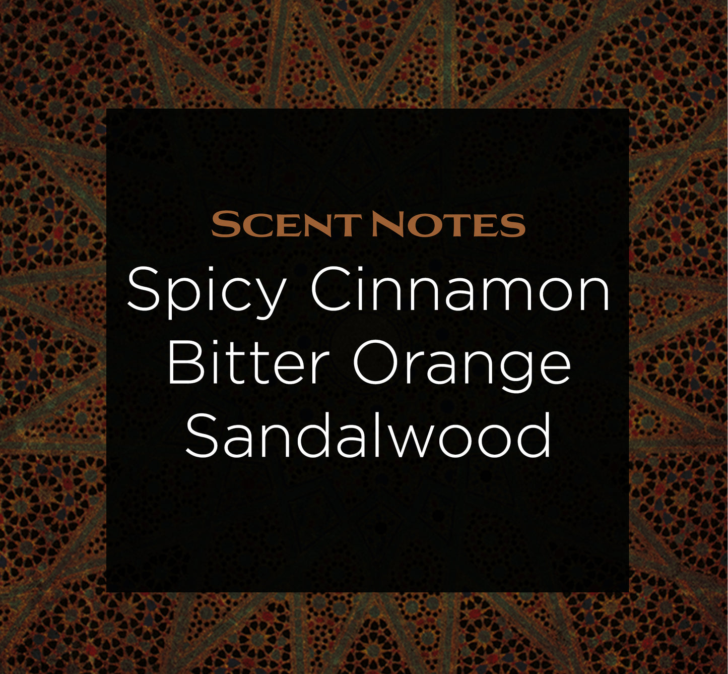 Moroccan Flame Candle