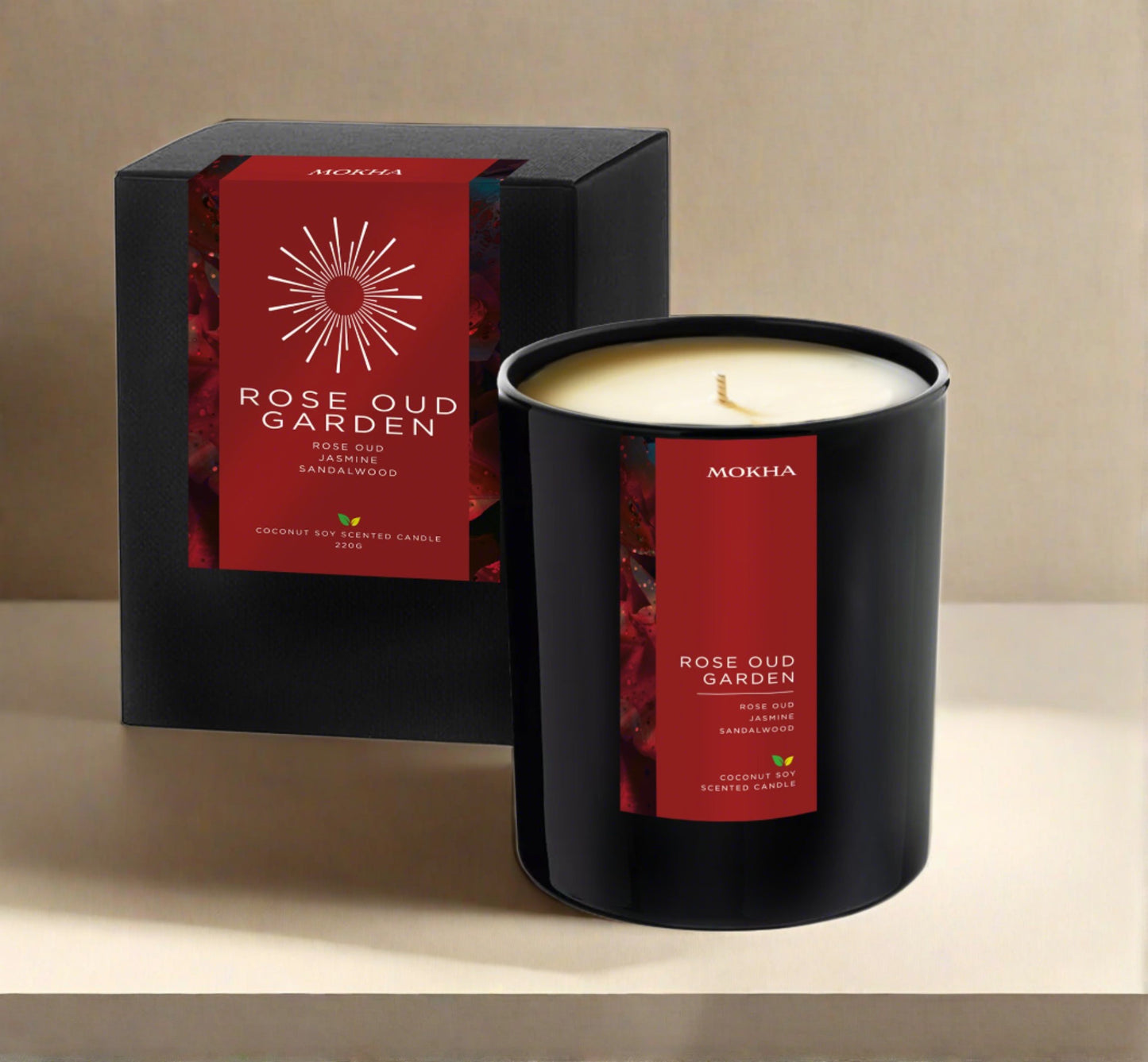 Rose Oud Garden Candle