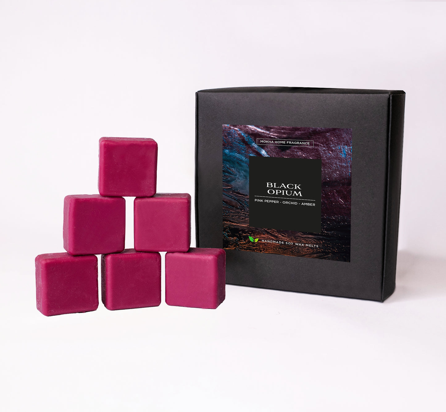 6 Handmade Wax Melts - Black Opium